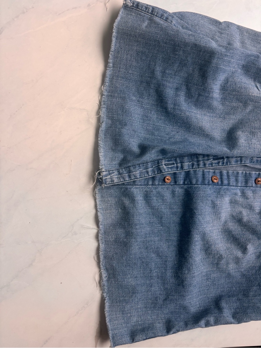 Madewell Light Blue Denim Shirt Jacket - Picture 4 of 4